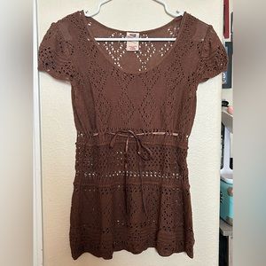 Faded Glory Women’s Brown Blouse